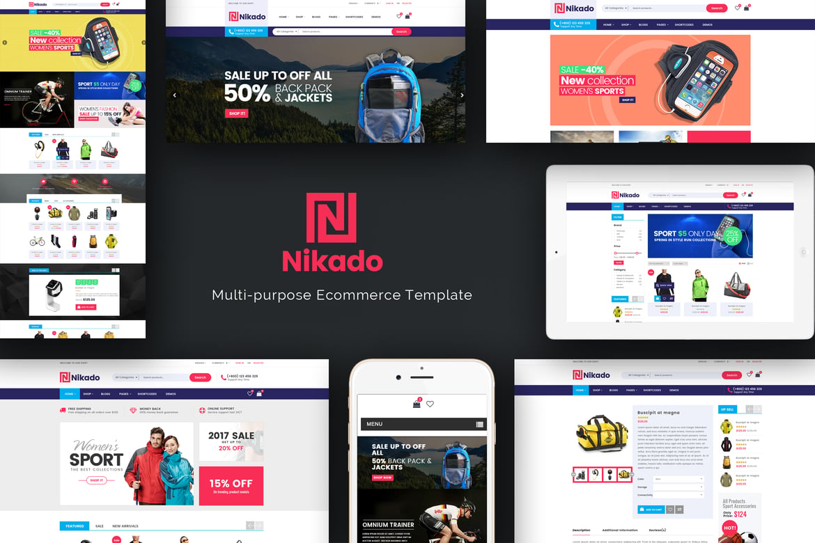 Nikado - Tema WordPress Responsif untuk Toko Online Anda