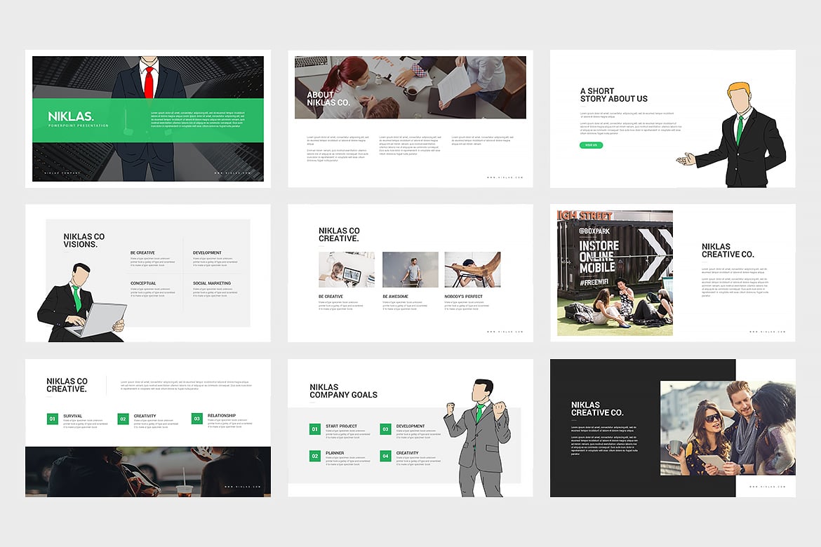 Template PowerPoint Niklas: Presentasi Menarik dan Efisien