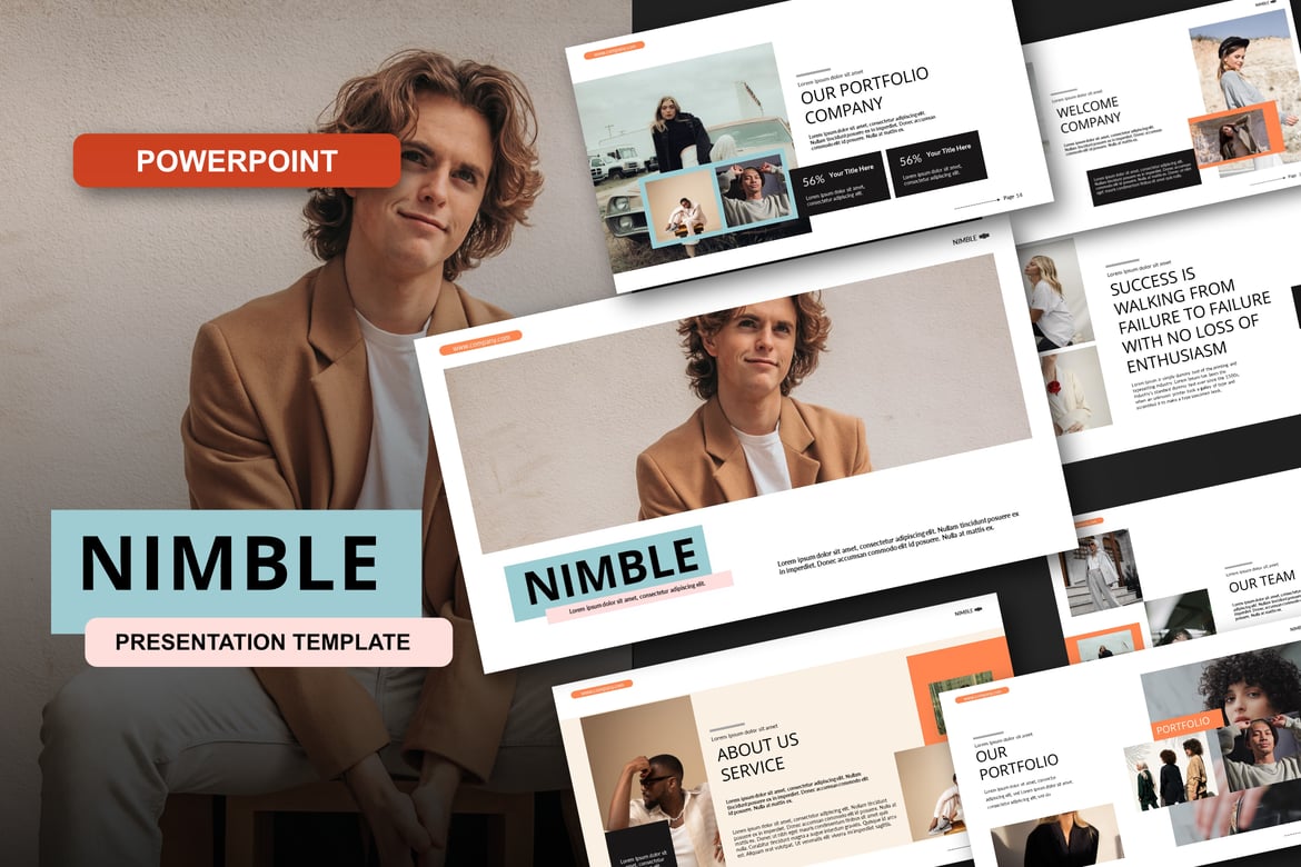 Template PowerPoint Serbaguna yang Elegan dan Minimalis