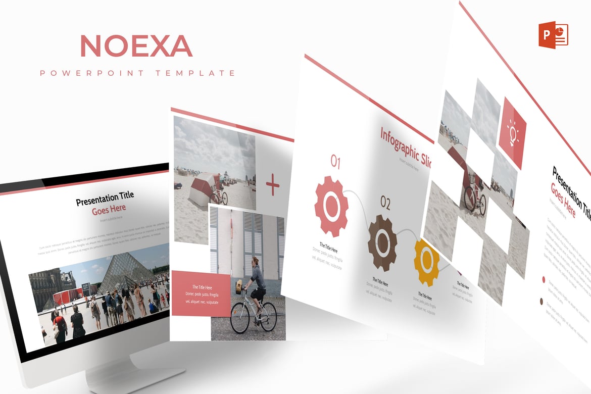 Template PowerPoint Noexa - Solusi Presentasi Versatile
