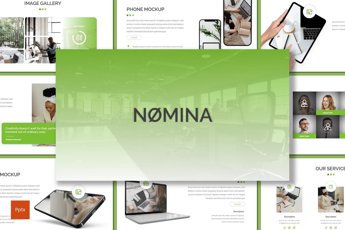 Template Powerpoint Nomina - Solusi Presentasi Kreatif dan Profesional