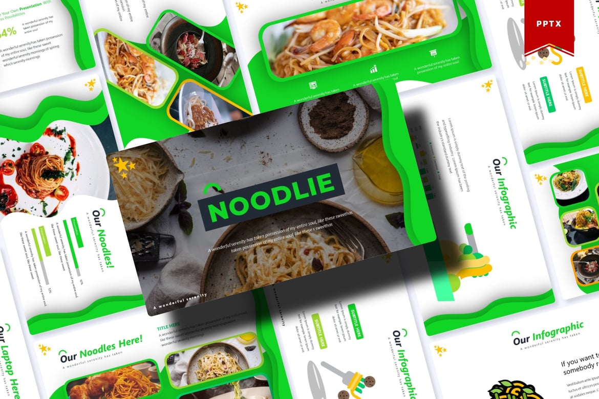 Template Powerpoint Noodie: Solusi Presentasi Profesional Anda