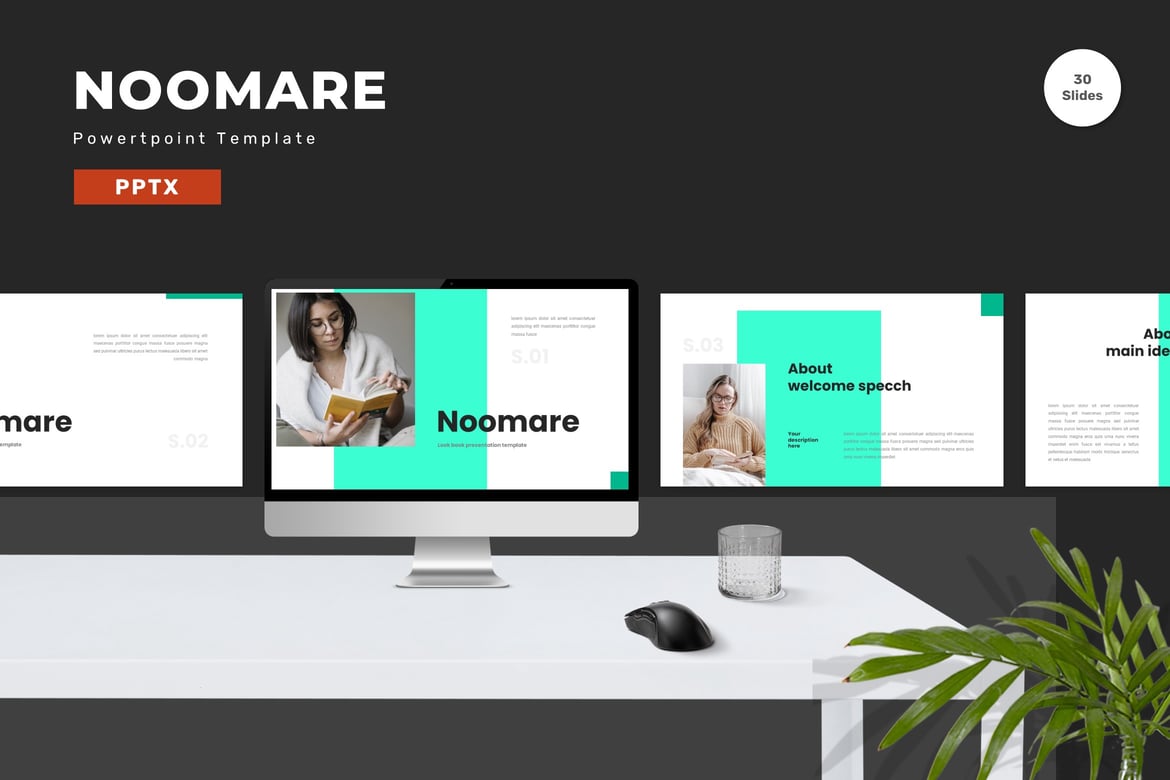 Noomare - Template Powerpoint yang Menarik dan Fungsional