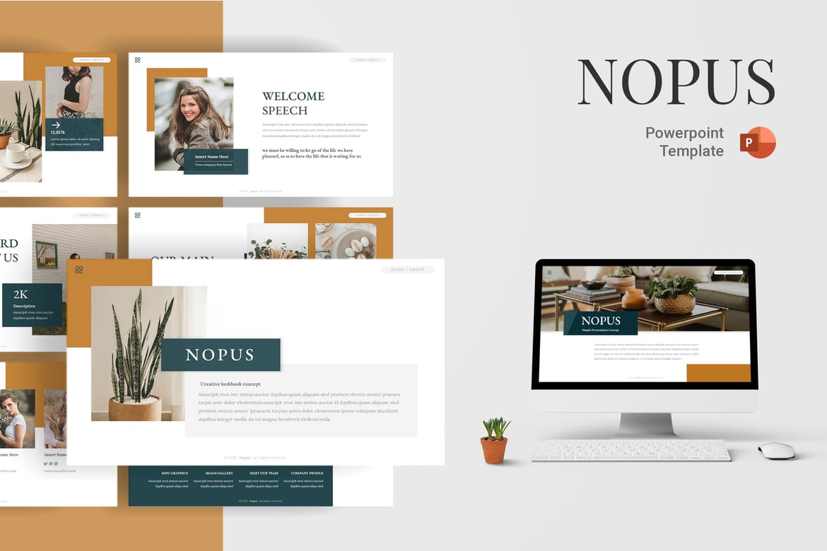 Nopus - Template PowerPoint Multiguna yang Menarik