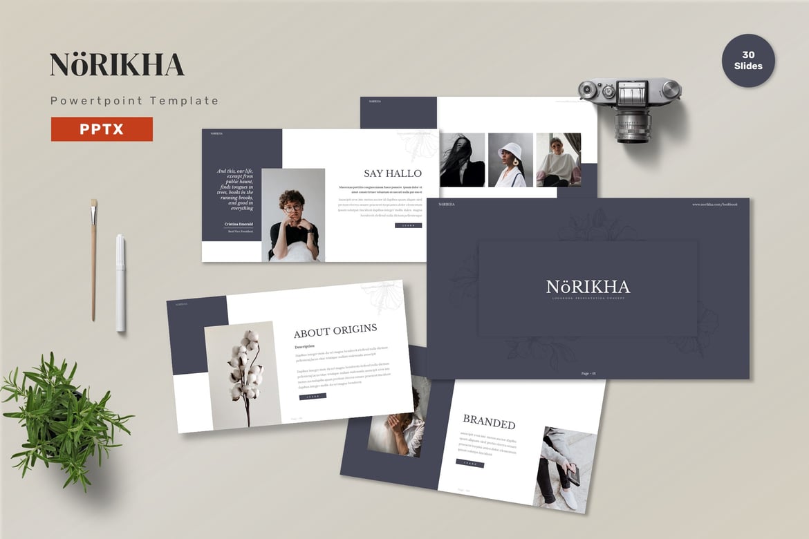 Norikha - Template Powerpoint Profesional untuk Semua Kebutuhan