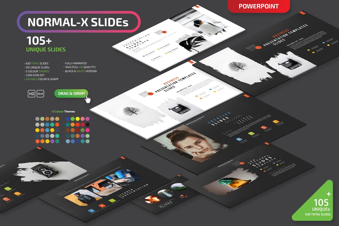 Template Powerpoint Normal-X: Solusi Presentasi Profesional dan Menarik