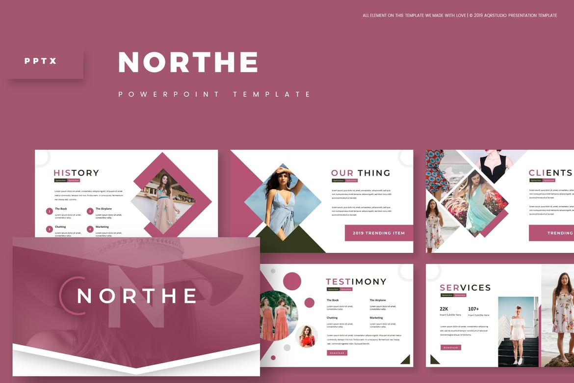 Template Powerpoint Northe: Solusi Presentasi Kreatif dan Profesional