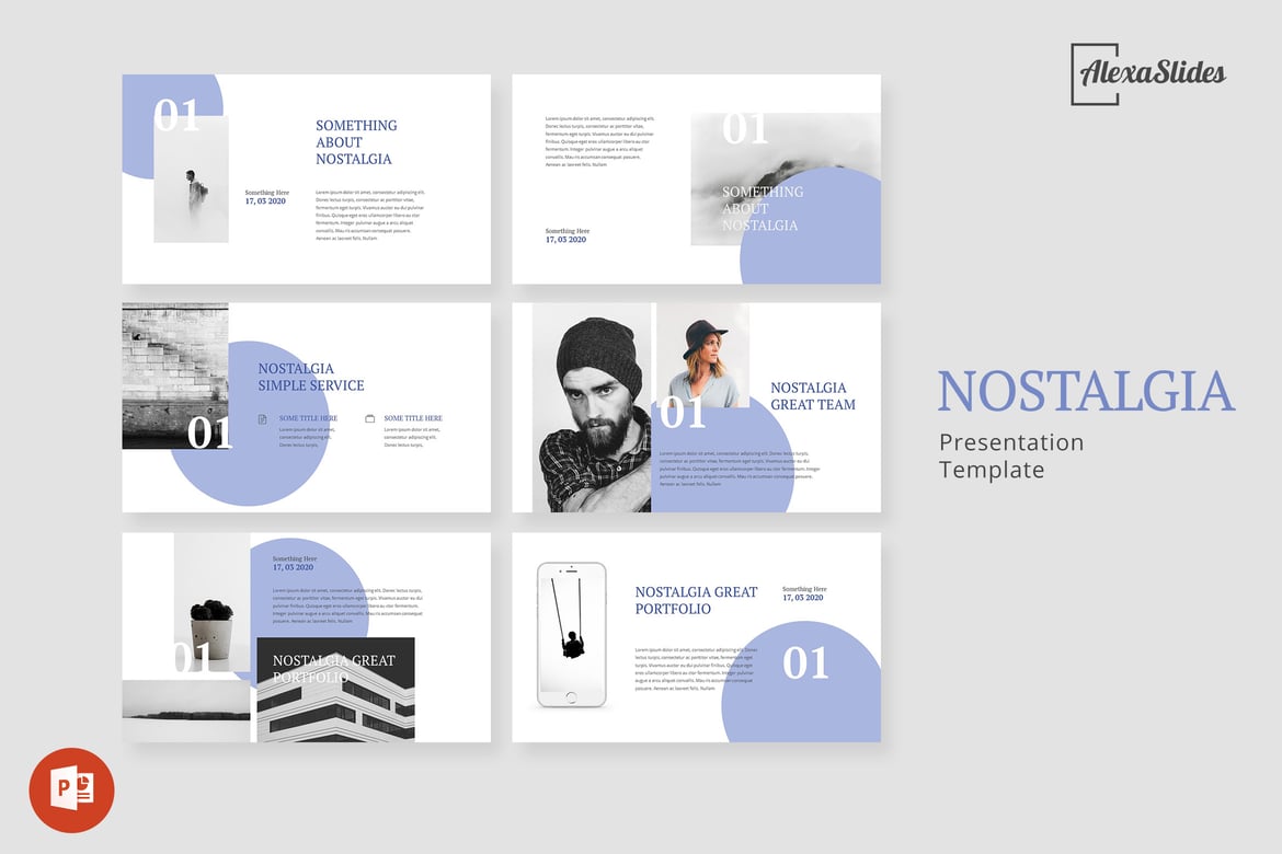 Template Powerpoint Nostalgia - Kreatif dan Fleksibel untuk Presentasi Anda