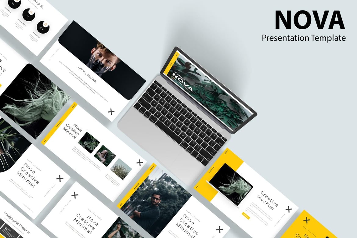 Template Powerpoint Nova yang Menarik dan Serbaguna