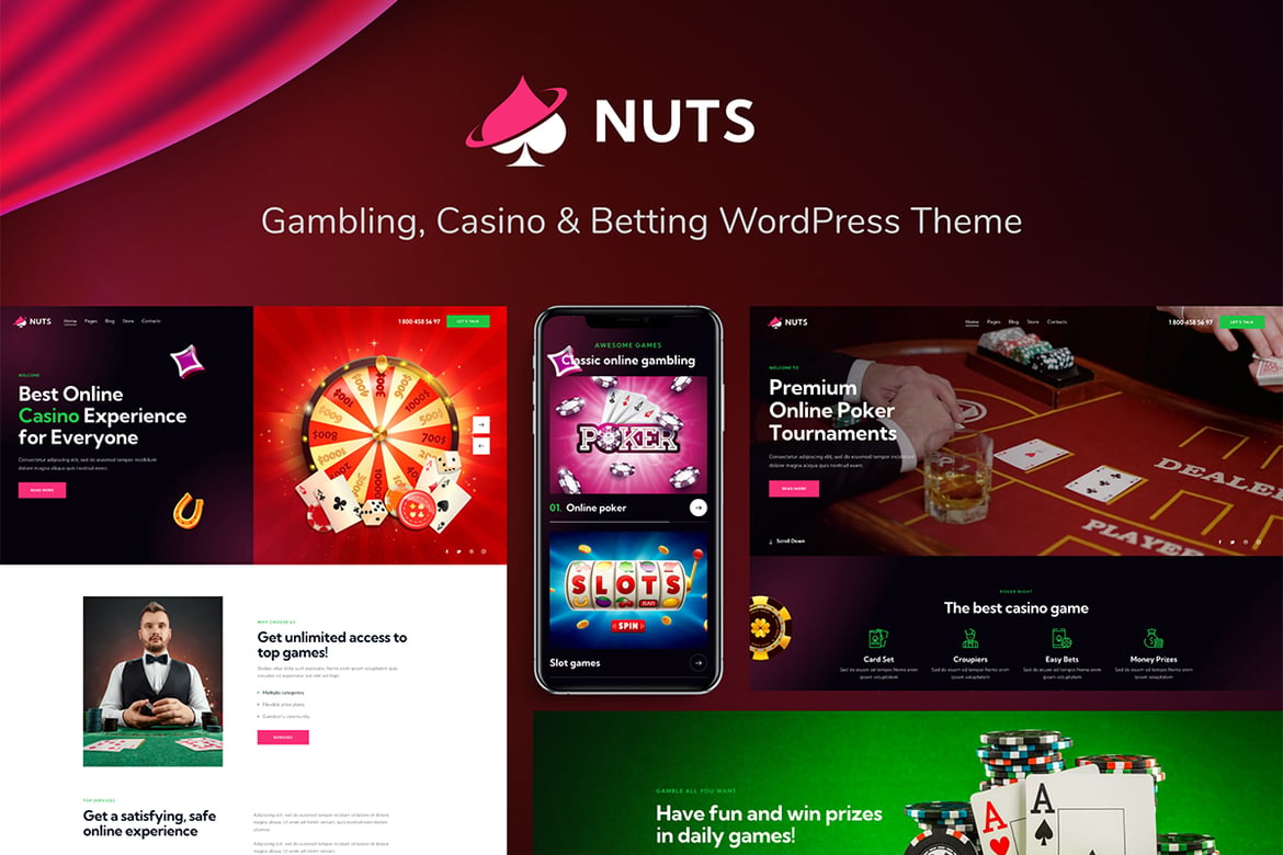 Tema WordPress Kasino dan Taruhan Terbaik untuk Pengalaman Bermain yang Menyenangkan