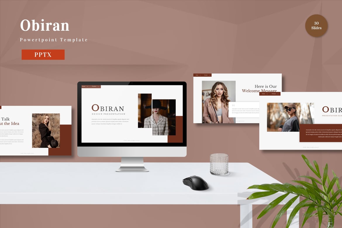 Obiran - Template Powerpoint Profesional untuk Segala Keperluan