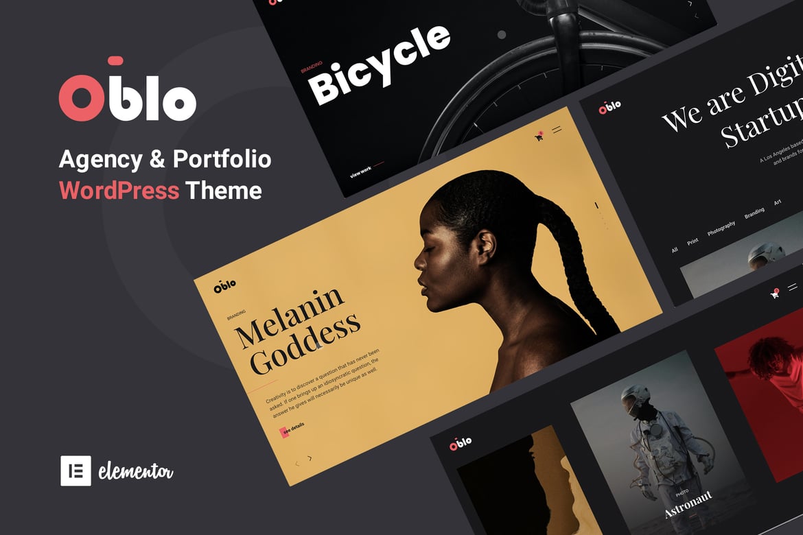 Oblo - Tema WordPress Portofolio Kreatif yang Menakjubkan
