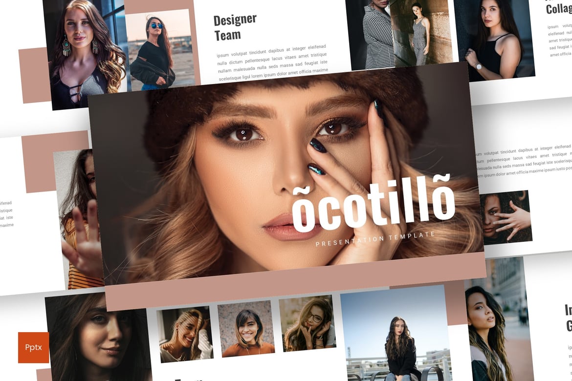 Template Powerpoint Ocotilo - Presentasi Minimalis dan Kreatif