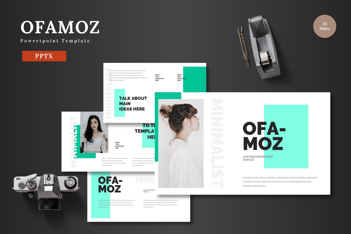 Ofamoz - Template PowerPoint yang Menakjubkan untuk Presentasi Anda