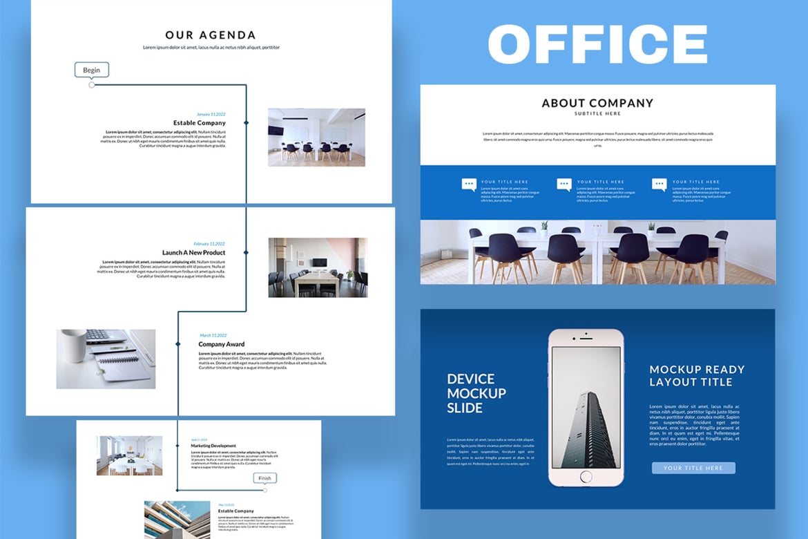 Template Powerpoint Bisnis Modern untuk Presentasi Profesional
