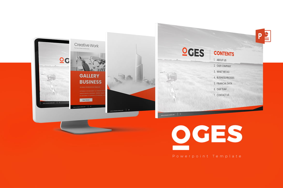 Template Presentasi PowerPoint OGES yang Menarik dan Fleksibel