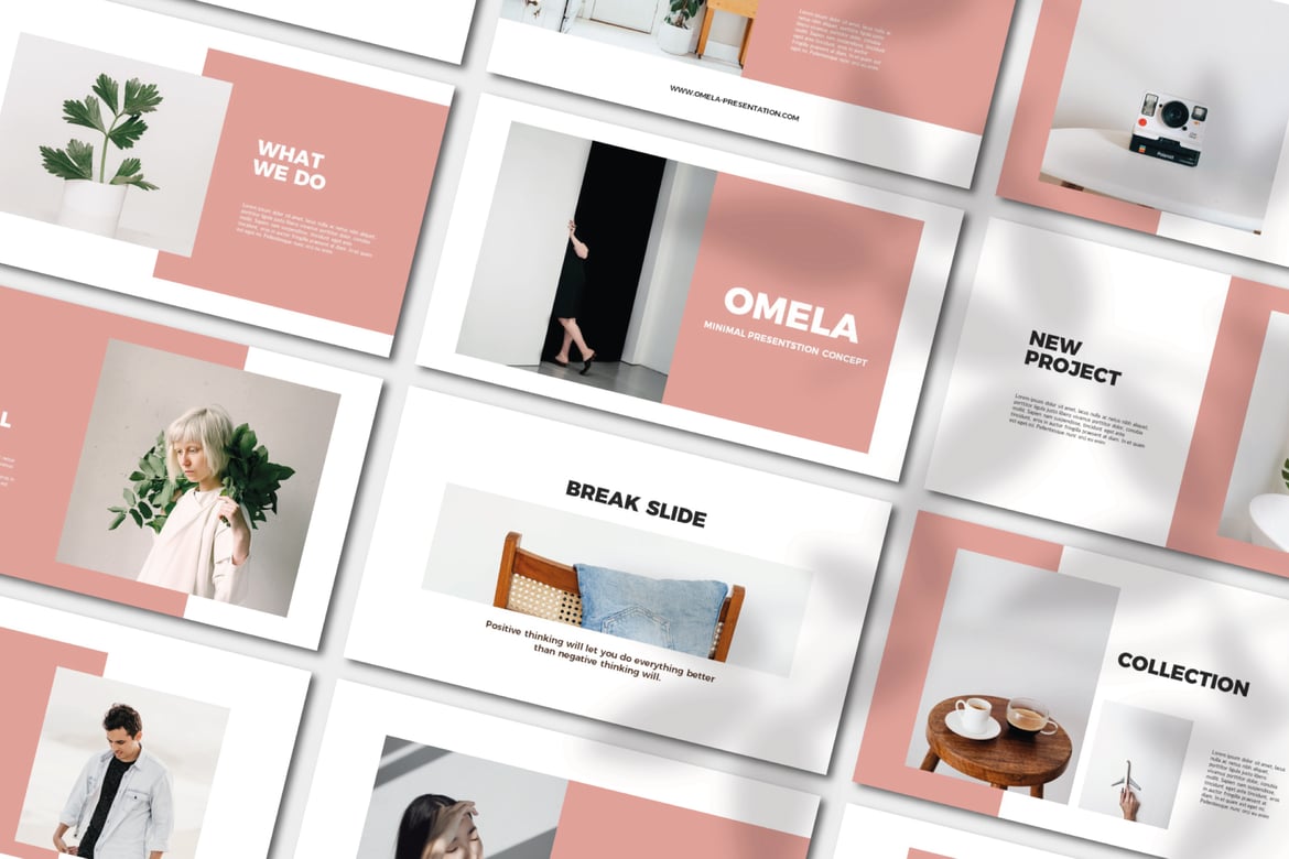 Template Powerpoint Omela yang Menarik dan Profesional