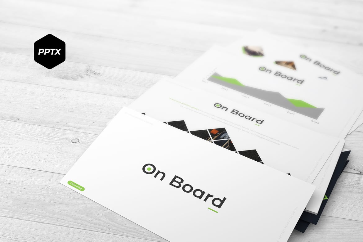 Template Powerpoint On Board - Solusi Presentasi Serbaguna