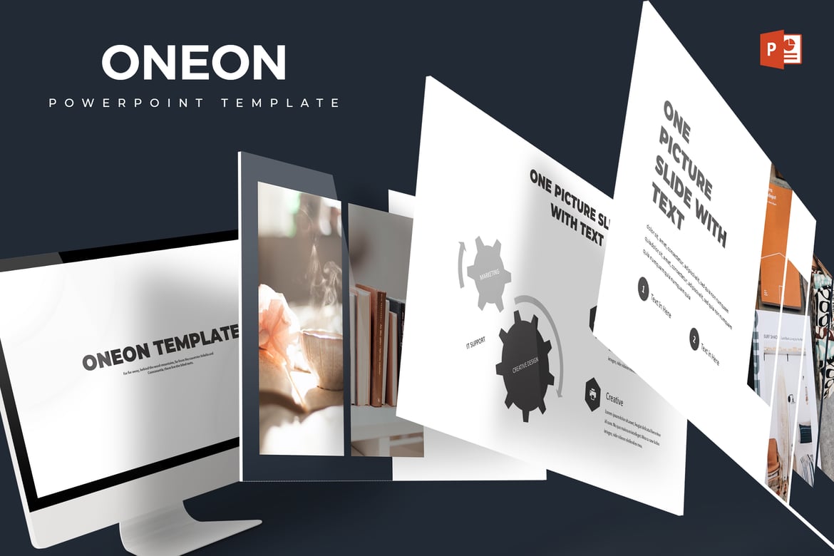 Oneon - Template PowerPoint Serbaguna dan Menarik