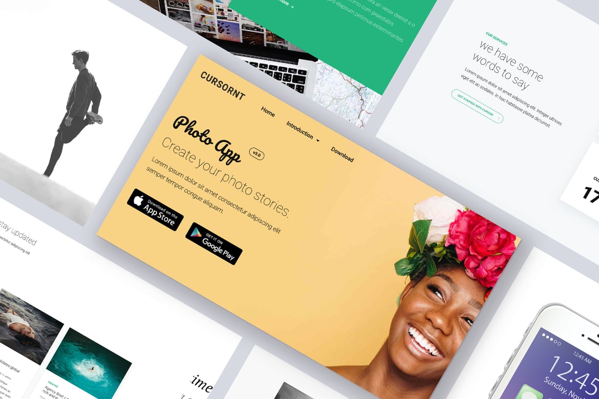 Tema WordPress Portfolio Satu Halaman yang Responsif dan Modern