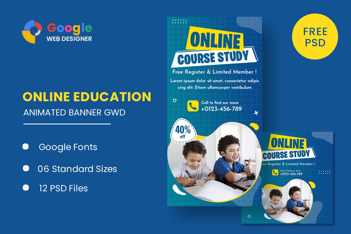 Kursus Online: Belajar Membuat Iklan Banner HTML5 dengan Google Web Designer