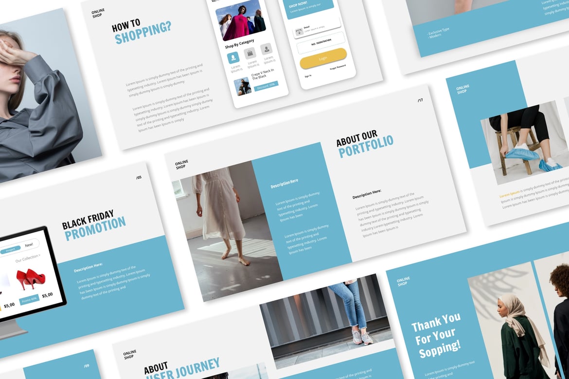 Template Presentasi Powerpoint Profesional untuk Bisnis Anda