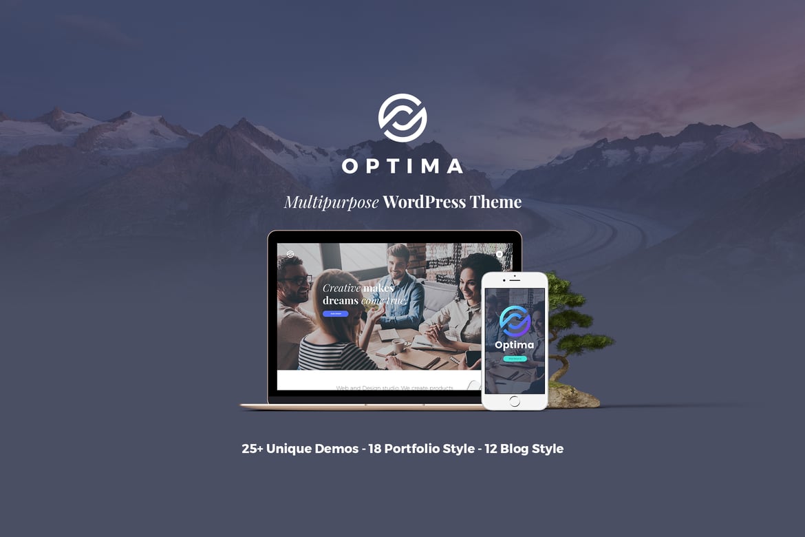 Optima - Tema WordPress Serbaguna untuk Kreativitas Tanpa Batas