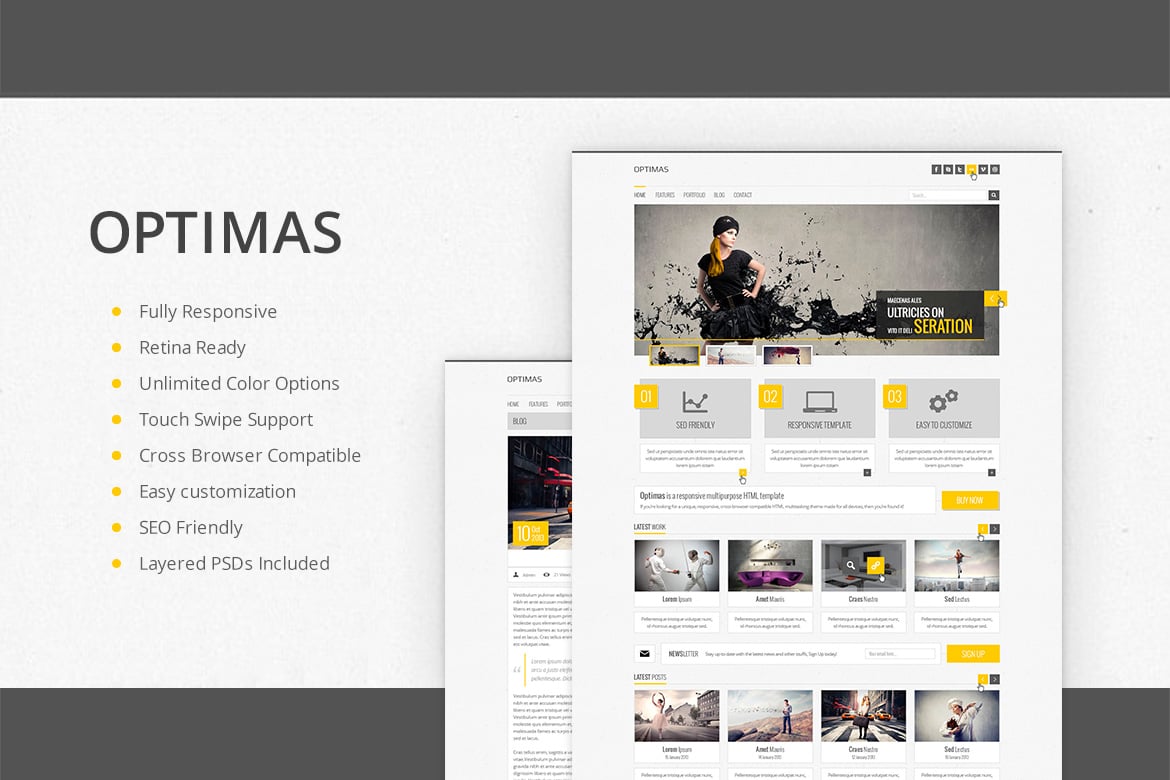 Optimas - Template Web Serbaguna yang Responsif dan Modern