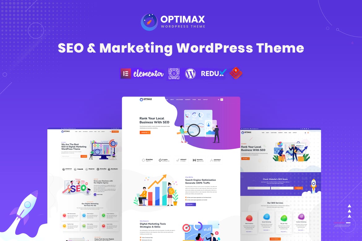 Optimax - Tema WordPress SEO dan Pemasaran Digital Terbaik