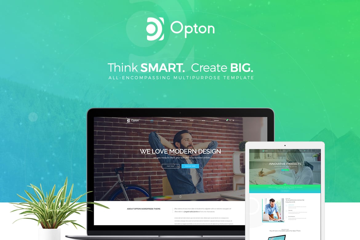 Opton - Template Website Multi-Purpose yang Fleksibel