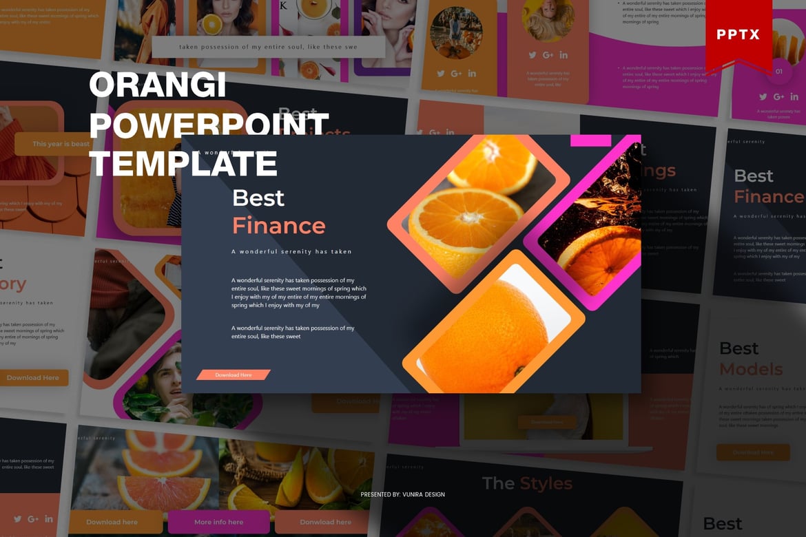 Orangi | Template Presentasi Powerpoint yang Menarik