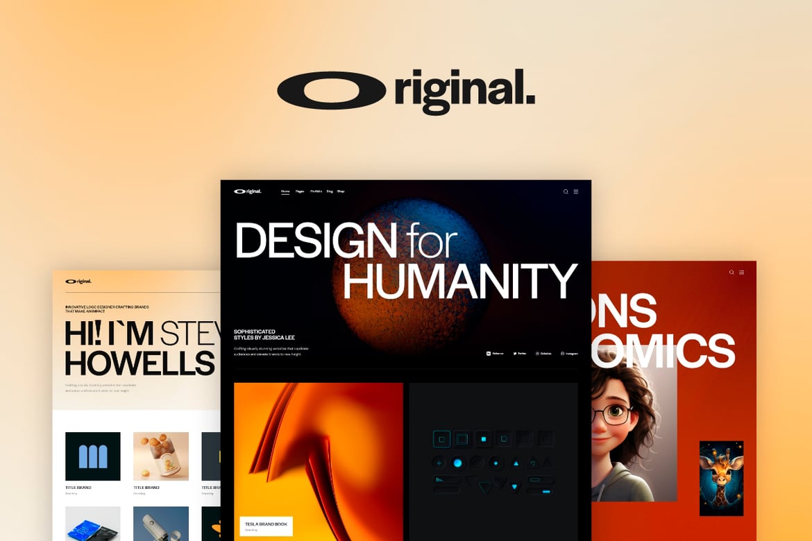Tema WordPress Modern untuk Agensi Kreatif dan Portofolio