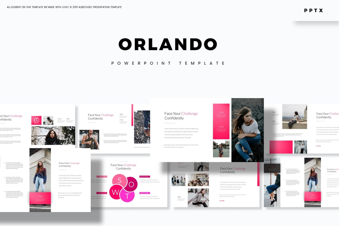 Template PowerPoint Orlando - Solusi Presentasi Menarik dan Profesional