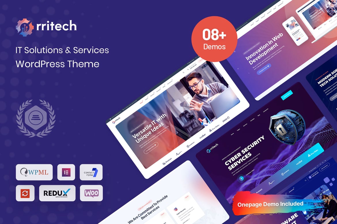 Orritech - Tema WordPress Solusi & Layanan IT yang Menawan