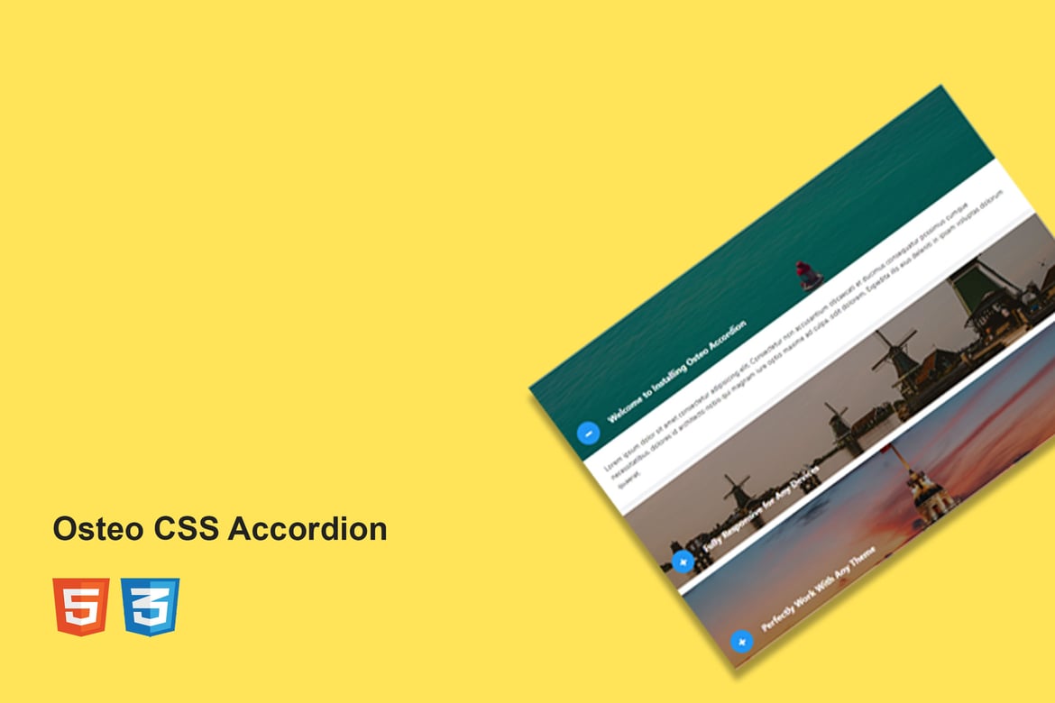 Osteo Accordion CSS: Template Web yang Menarik dan Responsif