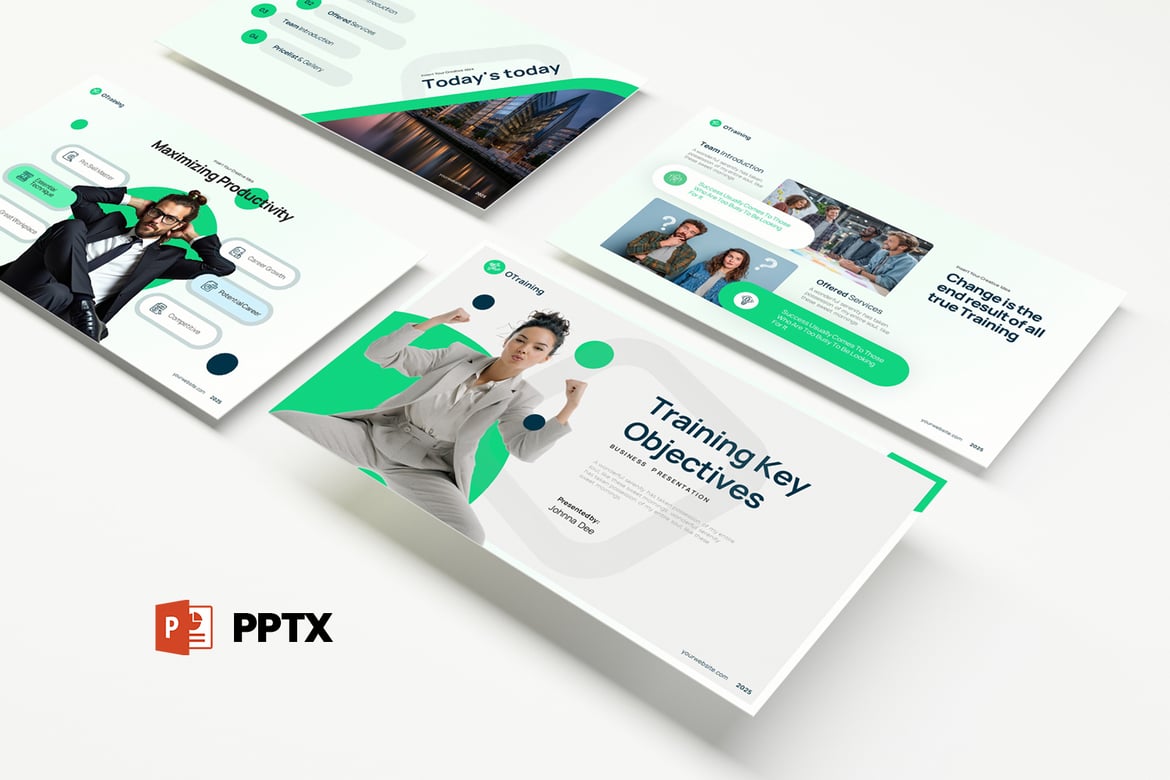 Template PowerPoint OTraining: Solusi Presentasi yang Menarik dan Profesional