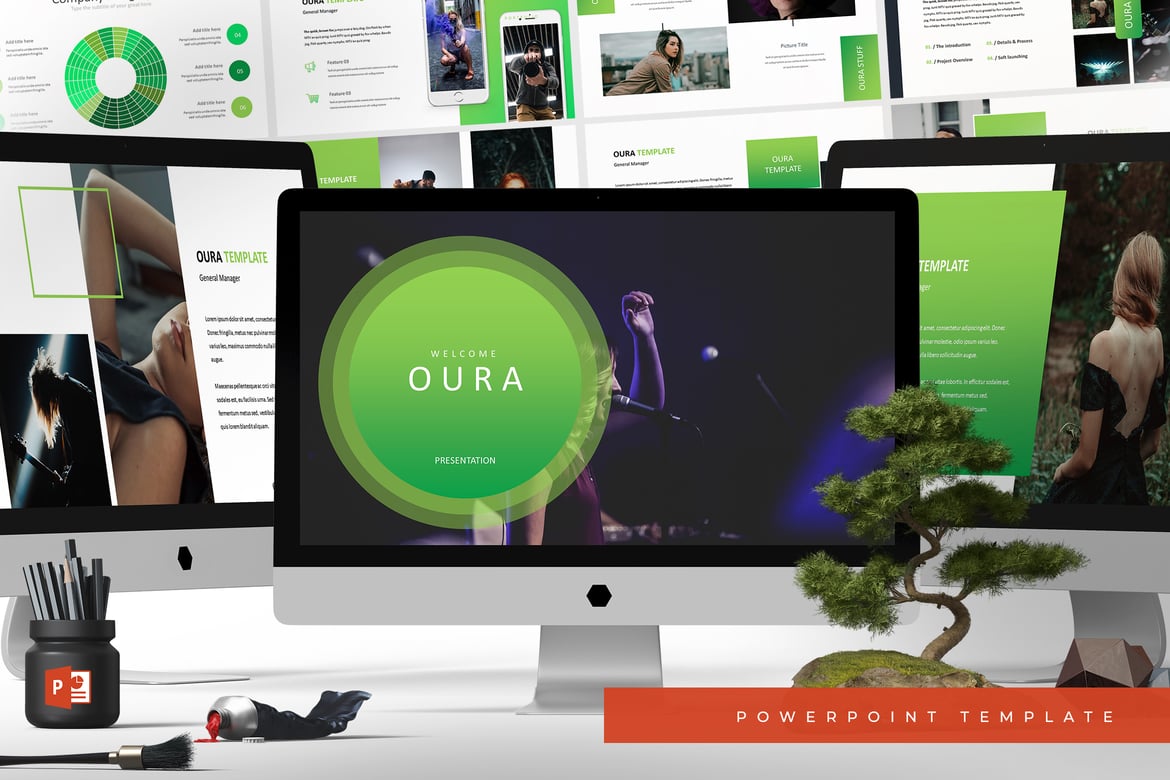 Oura - Template PowerPoint Menarik untuk Semua Kebutuhan