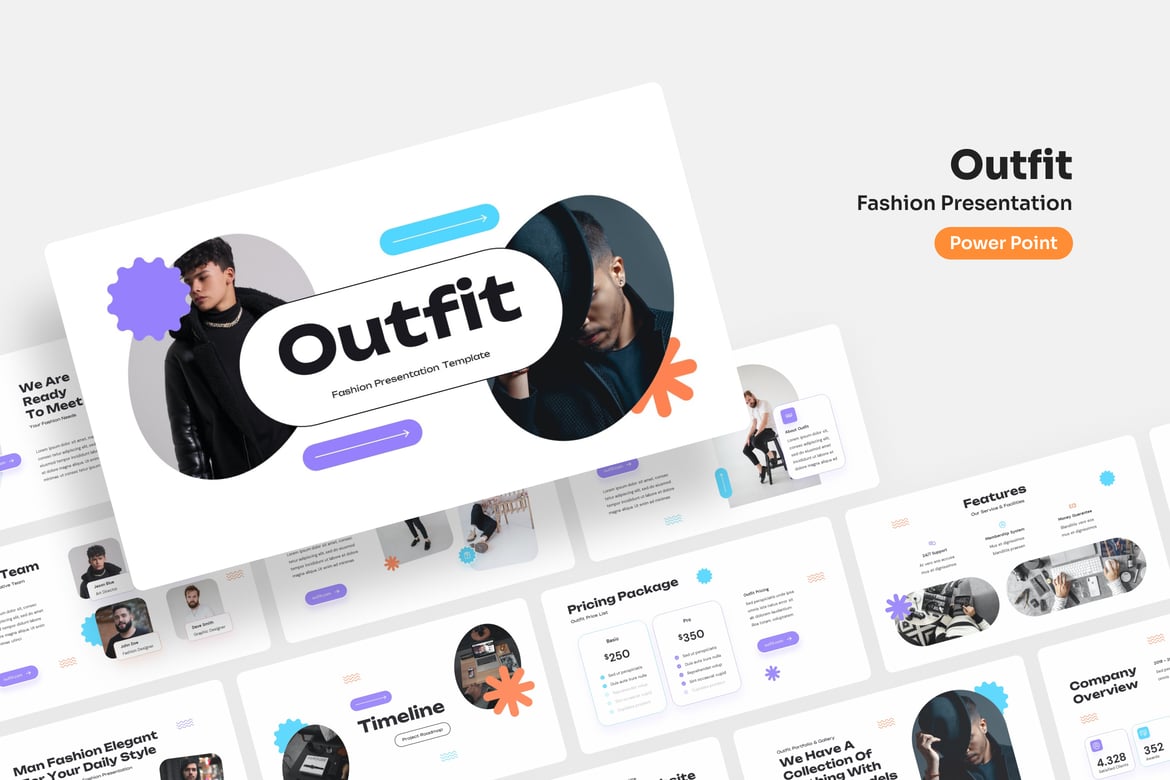 Template Presentasi Fashion yang Memukau untuk Bisnis Anda