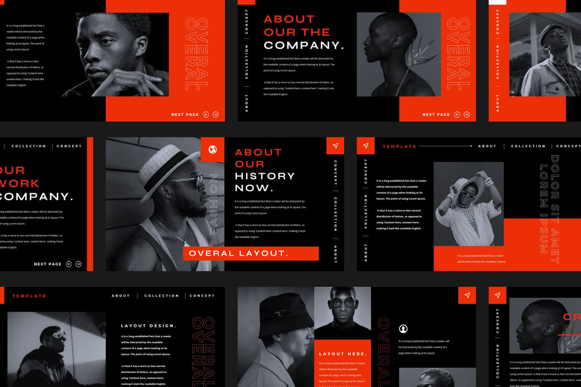 Template Powerpoint OVERAL: Solusi Presentasi Profesional Anda