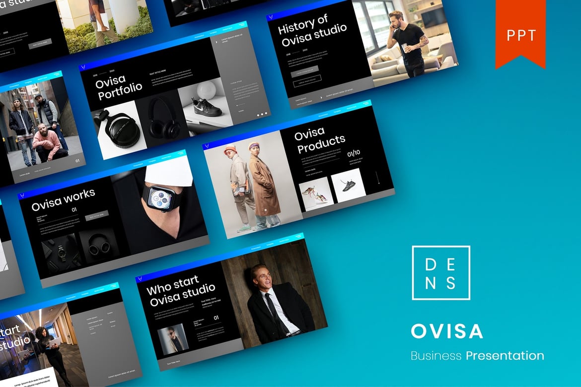 Ovisa – Template Presentasi PowerPoint Profesional