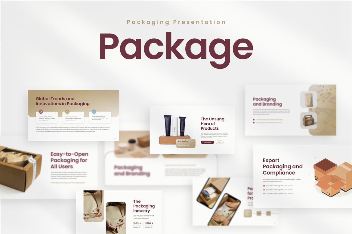 Template PowerPoint Estetis untuk Presentasi Menarik