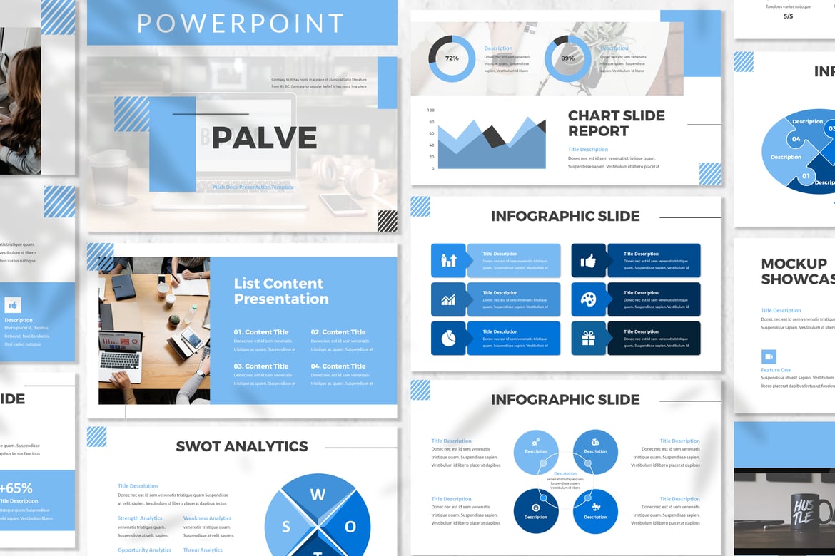 Template Presentasi Bisnis Palve yang Modern dan Menarik