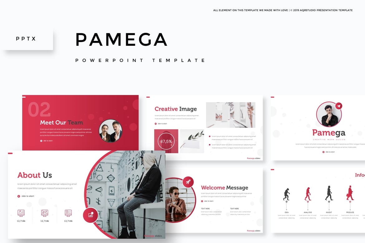 Pamega - Template PowerPoint Serbaguna yang Menawan