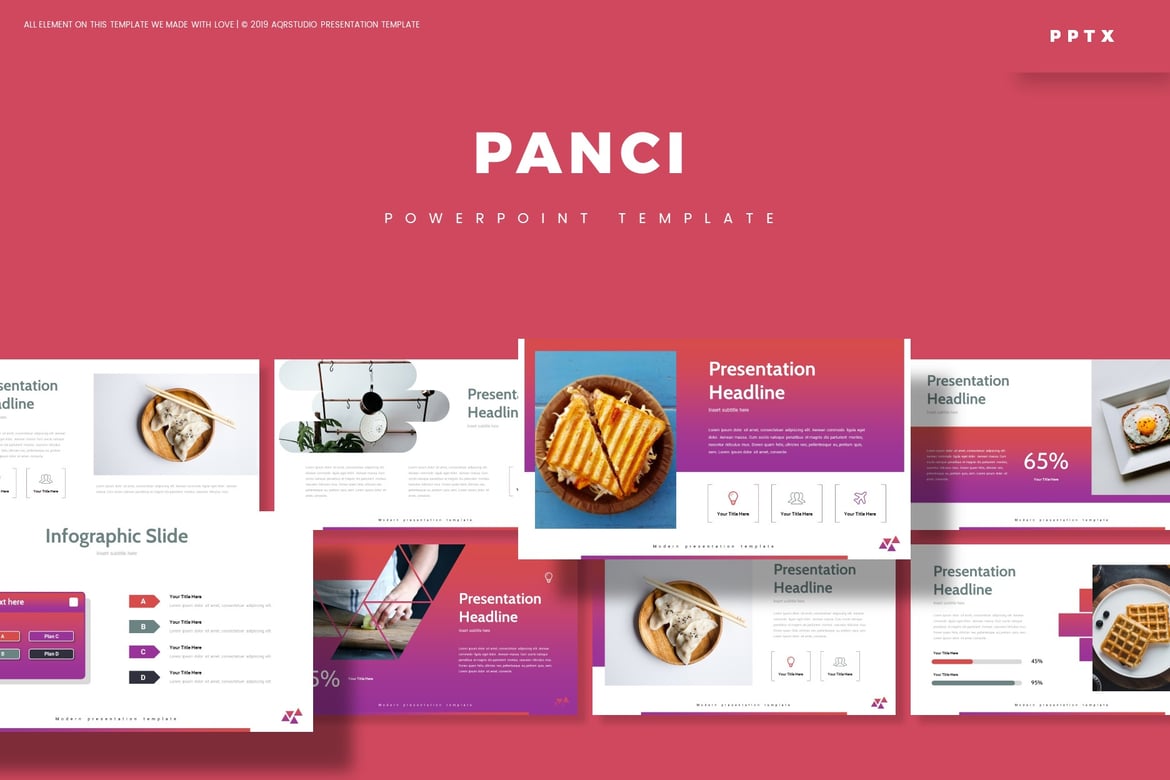 Template PowerPoint Panci - Solusi Presentasi Menarik