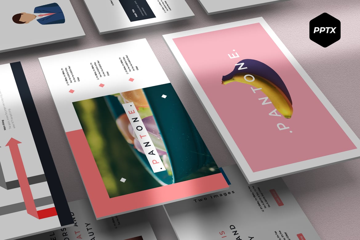 Template Powerpoint Pantone - Solusi Presentasi Menarik untuk Segala Keperluan