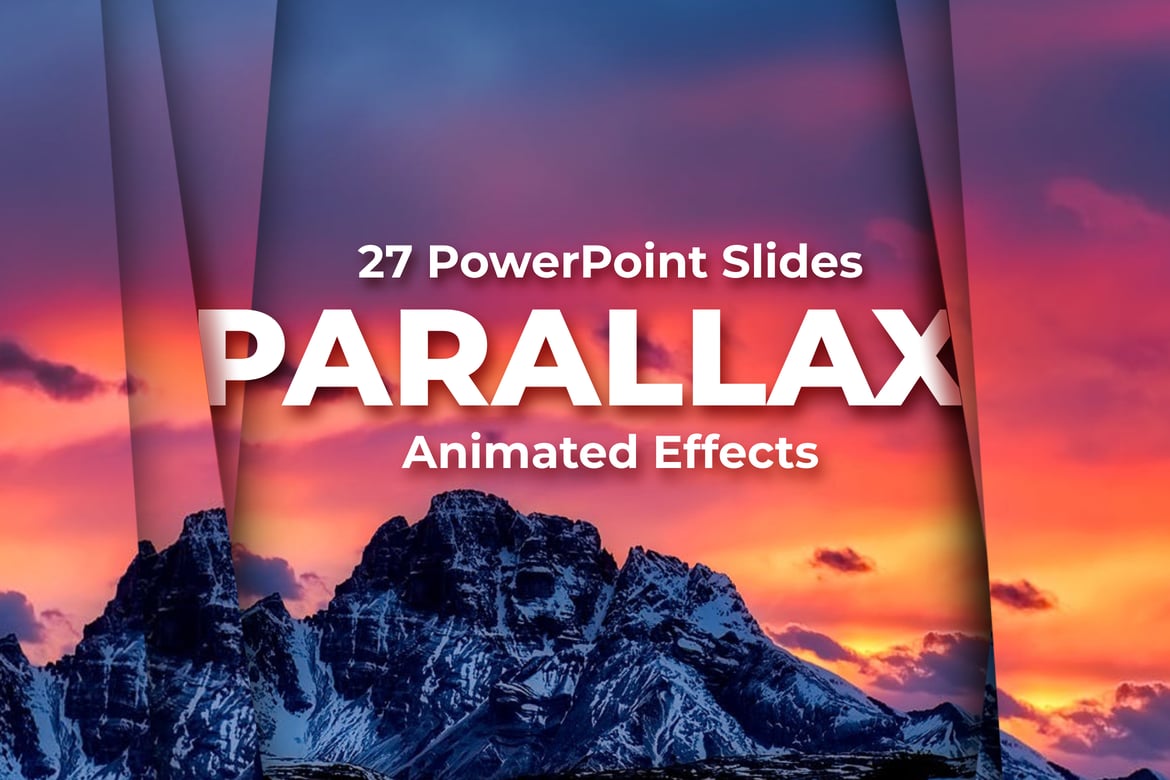 Template PowerPoint Slideshow dengan Efek Animasi Parallax yang Menarik