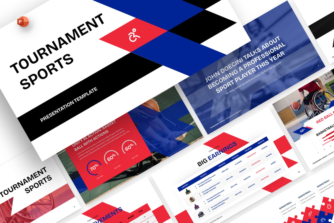 Template Presentasi Paralympic yang Menarik dan Profesional