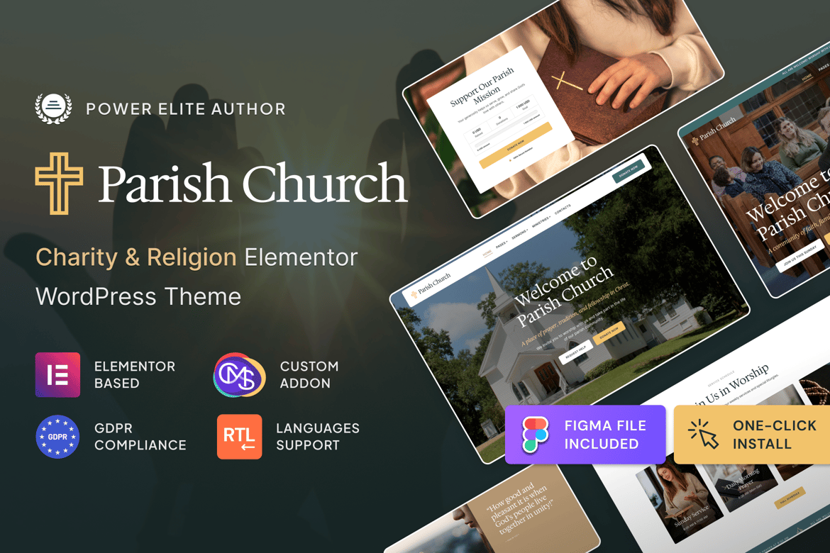Tema WordPress Gereja Paroki - Solusi untuk Komunitas Iman dan Amal