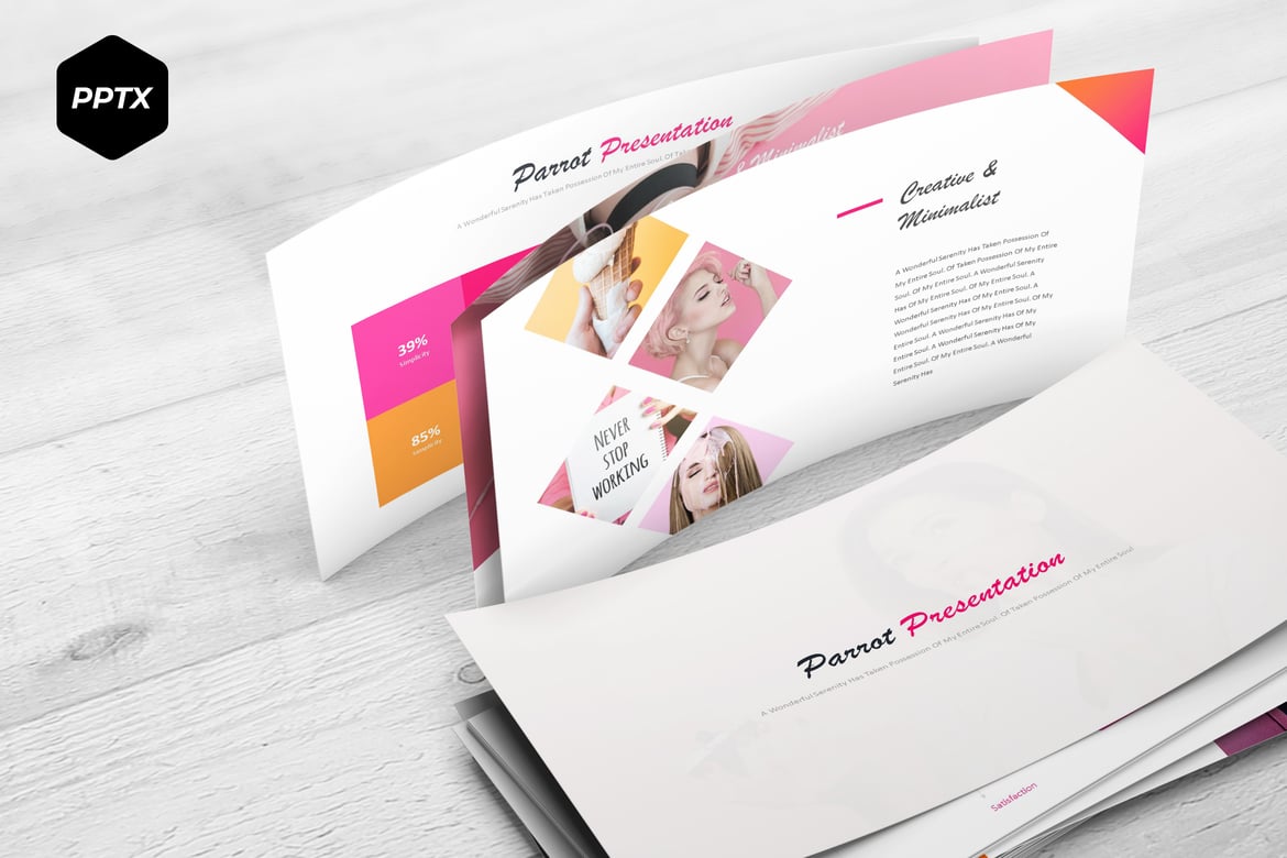 Template PowerPoint Parrot - Solusi Presentasi yang Menarik