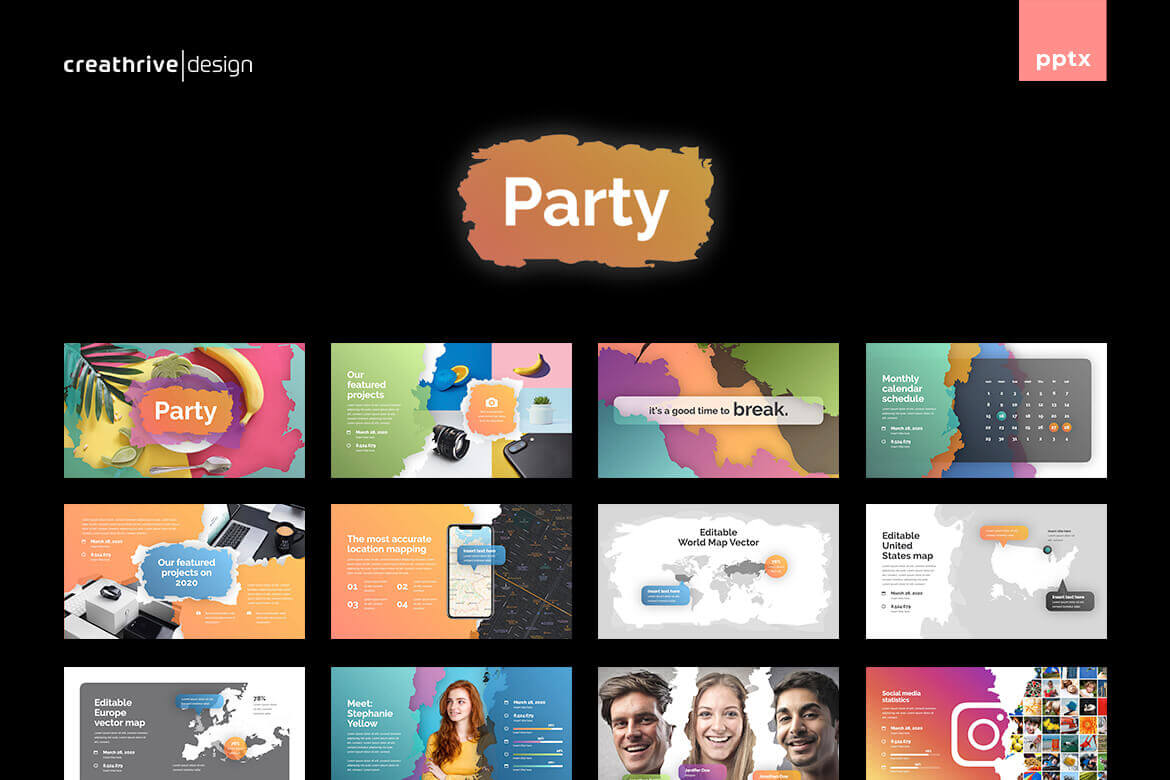 Template PowerPoint Seru untuk Presentasi Anda